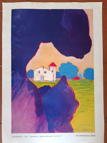 Pôster Antônio Peticov descoberto 2003 60x40 pôster