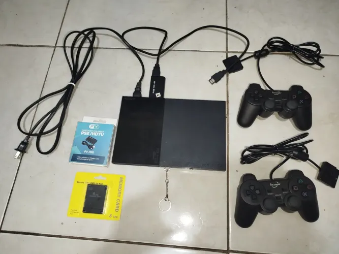 Ps2 com vários jogos