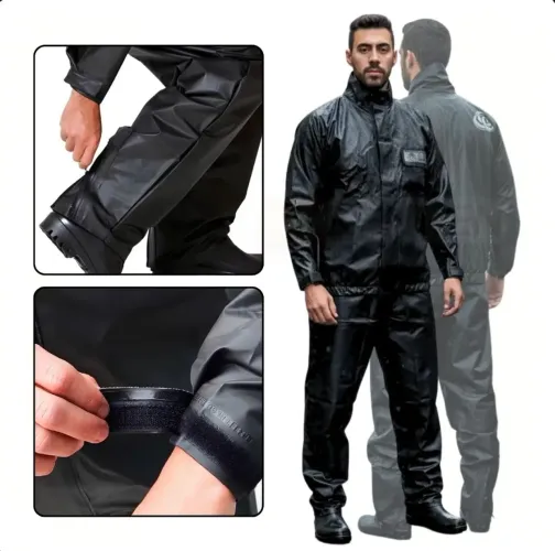 Capa de Chuva Impermeável PVC