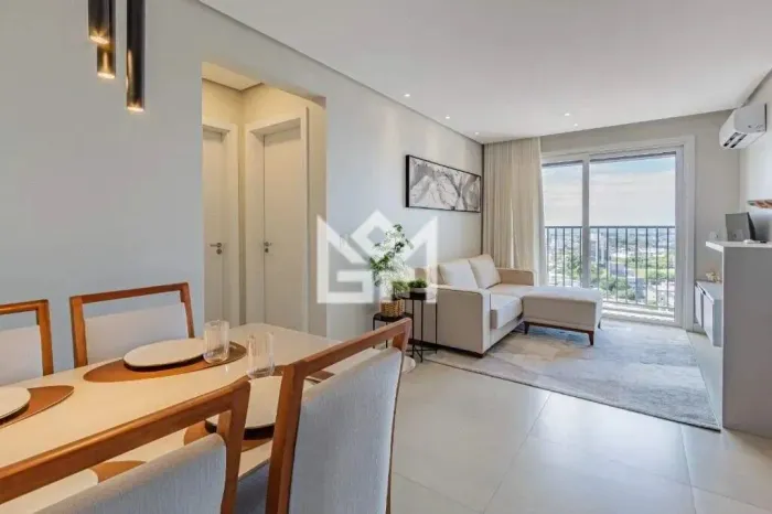 Apartamento Mobiliado com Suíte e Piscina no Bairro Salgado Filho em Gravataí