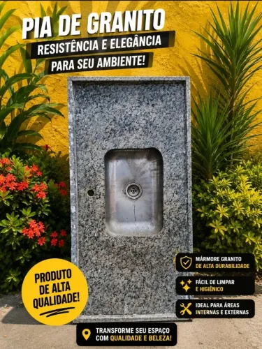 Pia de cozinha nova