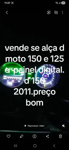 Painel digital d 150 2011 e uma alça só paga 200:$