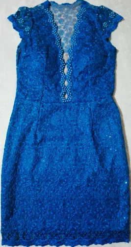 Vestido de Formatura Azul Royal