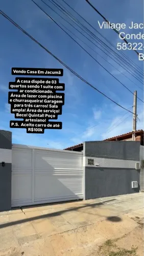 Casa Venda Jacumã 