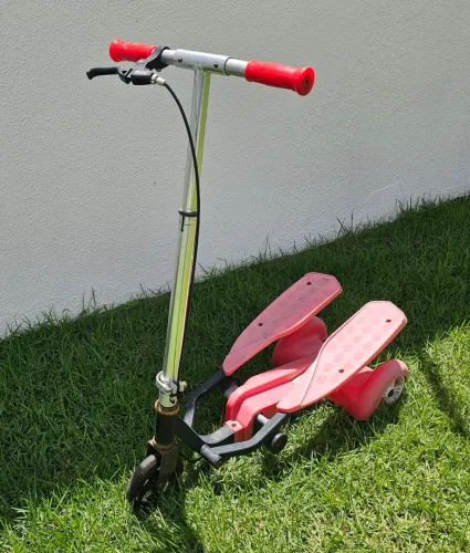 Patinete Transport Radical Vermelho Elíptico