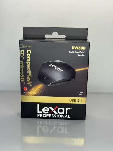 Leitor Lexar 3 in 1 Sd Micro Sd e CF (Novo) 