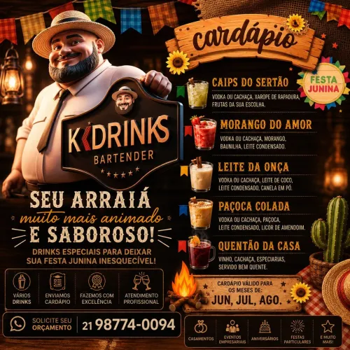 Barman - Open bar