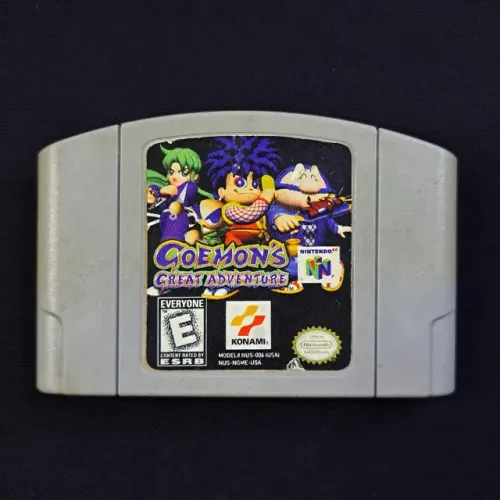 Goemon's Great Adventure Original Nintendo 64 - N64 Americano. Relabel