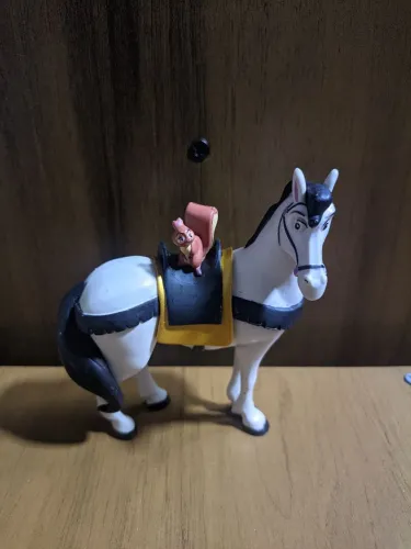 Mini Figura Cavalo Samson A Bela Adormecida Disney Original Raro (Coleção)