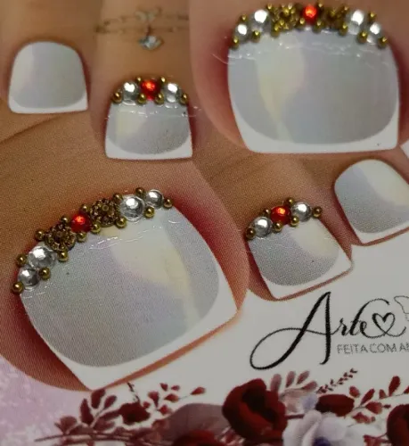 Joias de Unhas para Mãos e Pés 