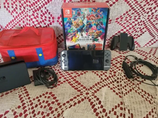 Nintendo switch Oled desbloqueado + 512gb