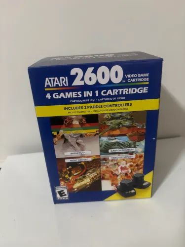 Jogo Atari 4 in 1 com paddles