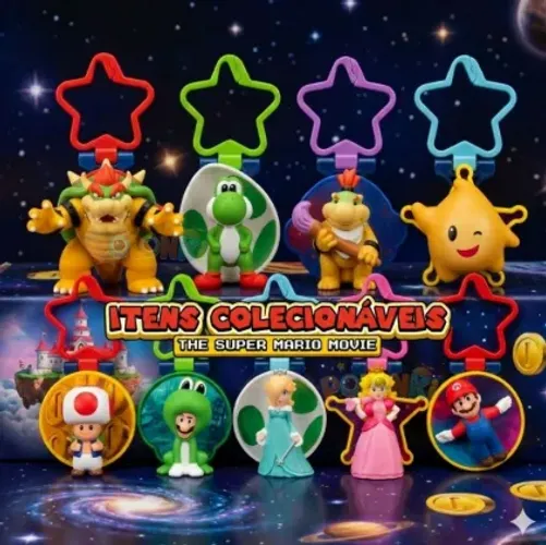 coleção super mario galaxy mcdonald's 2026