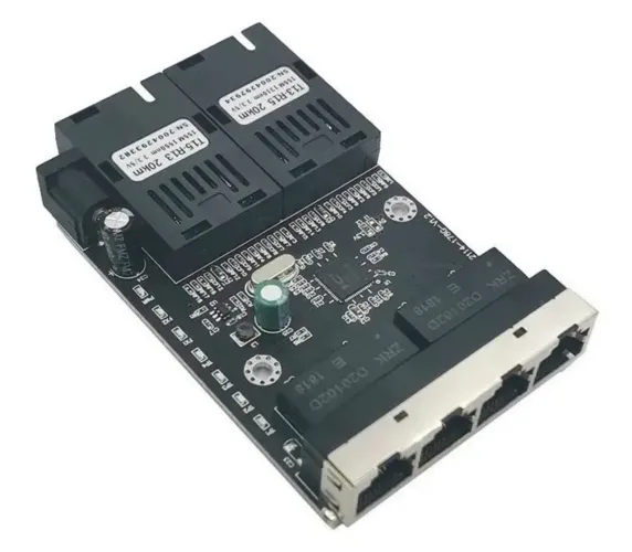 Switch Metro Fibra fast 2p sfp e 4 rj45
