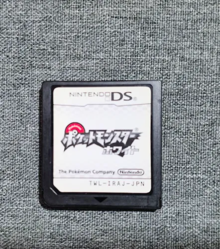 Jogo Pokemon White Japonês 