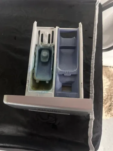 gaveta dispenser de sabão e amaciante para lavadora e secadora Samsung