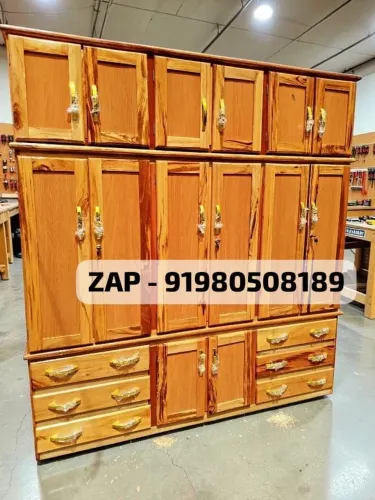 Guarda roupa casal 14 portas 6 gavetas madeira muiracatiara disponível