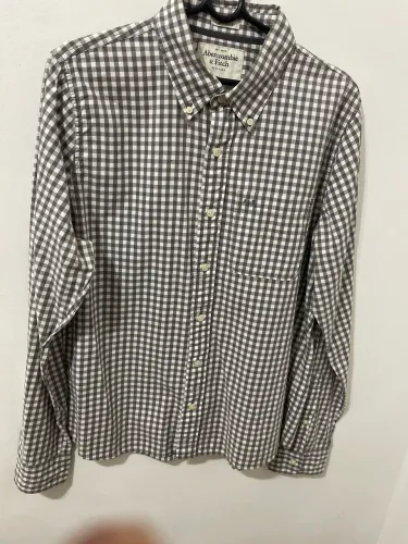 Camisa masculina Abercombrie XL em excelente estado