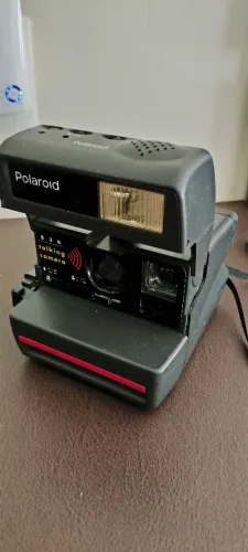 Câmera Instantânea Vintage Polaroid 636 Talking Camera (Rara - Anos 90)