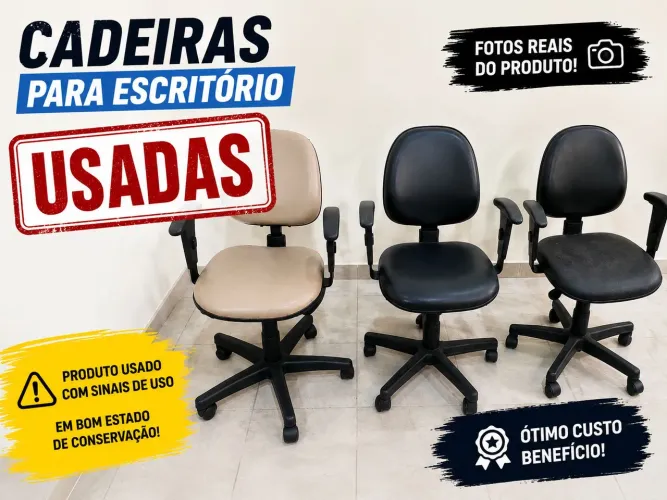 Cadeiras para escritório USADA