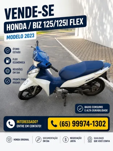 Honda Biz seminova 2023