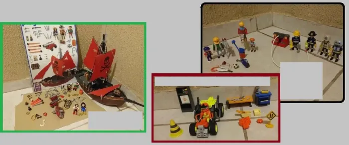 Coleção de Brinquedos Playmobil, por um precinho.