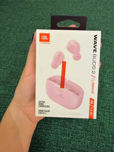 Fone JBL wave buds 2 cor rosa | NOVO na caixa