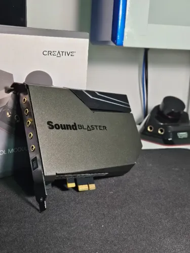 Placa de som Creative Sound Blaster AE-7 com caixa original