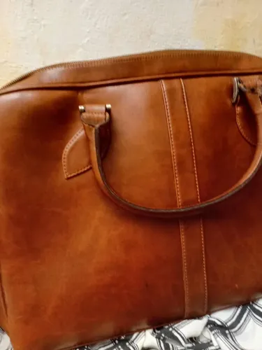 Bolsa/pasta couro legítimo