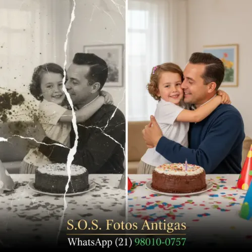 Restauração de Fotos Antigas sem você sair do sofá de casa!! 