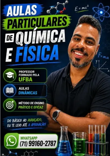 Aulas particulares de química e física