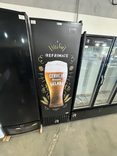 Expositor portas sólida cervejeira 570 litros - refrimate