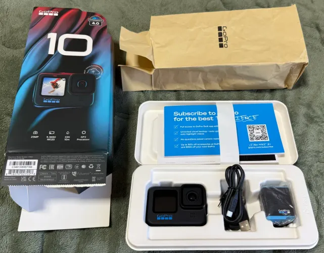 GoPro Hero 10 Black - Excelente estado!
