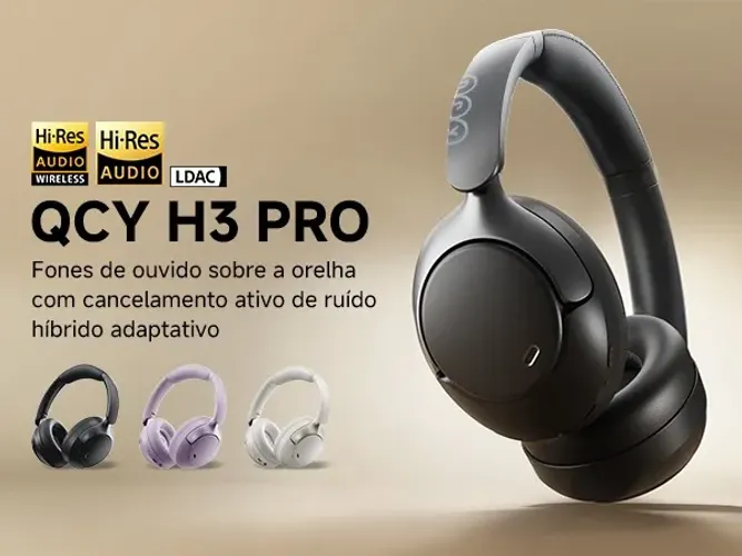 Fone Headphone QCY H3 PRO - Frete Gratis p/BH!!
