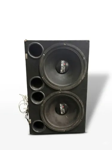 Caixa Dupla Subwoofer Milenium Tito 1000W RMS | 2x Sub 1811 8 Ohms