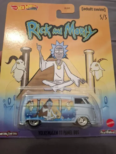 Hot Wheels Volkswagen T1 Panel Bus Rick and morty