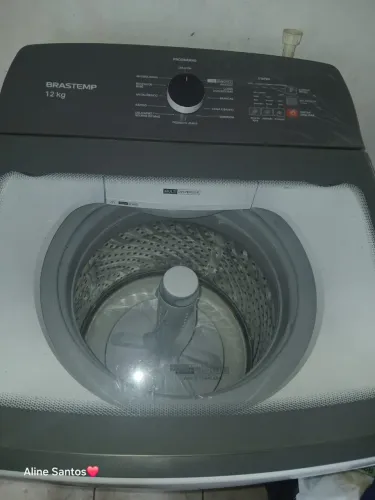 Máquina de lavar semi nova Brastemp 12 kilos