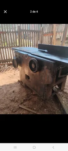 Máquina de marcenaria desegrosso e plenadeira de 60