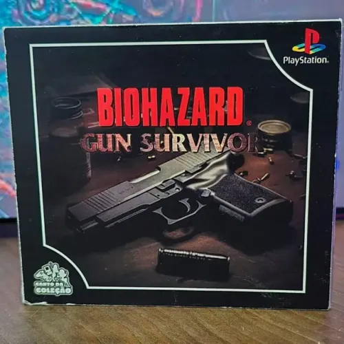 Resident Evil Gun Survivor (Biohazard) Original Playstation 1 Completo Conservado Item de 