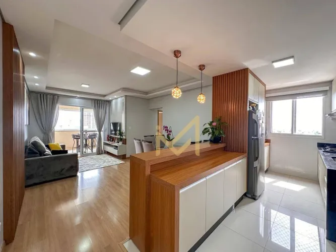 Apartamento semimobiliado com 1 suíte + 2 dormitórios à venda, 104 m² por R$ 1.100.000 - C