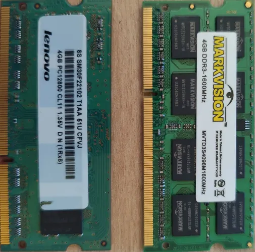 Memória RAM dd3 1600mhz (2x 4gb)