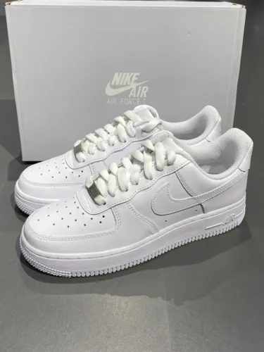 Tênis Nike Air Force 1 Unissex Branco Premium - Disponível 35 AO 46