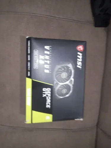 Placa de vídeo 1660 super 6 gigas 2 fans super conservada msi usada -jundiai sp