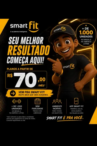 Plano SmartFit por preço baixo!
