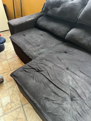 Sofá dois lugares retrátil e Reclinável