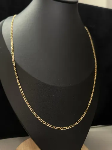 Corrente 3x1 de ouro 18k procedência garantia eterna