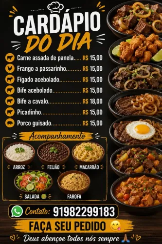 Trabalhamos com entrega de refeições por toda Ananindeua e Belém 