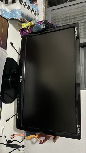 Monitor Tela LCD Lg Flatron W1943c Ótimo Estado Preto 127/220v 