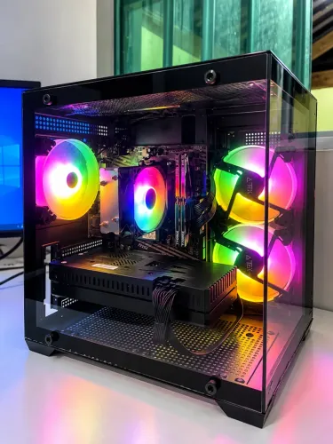 PC Gamer Ryzen 5 4500 RX 5700 8GB Novo
