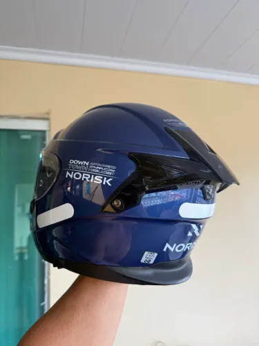 Capacete Norisk Downtown Azul Tam 60 | Estado de Novo